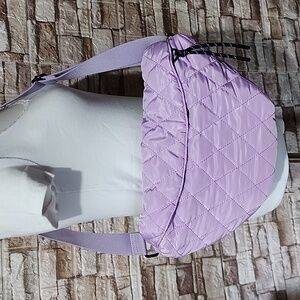 Street Level Lavender Quilted Bag